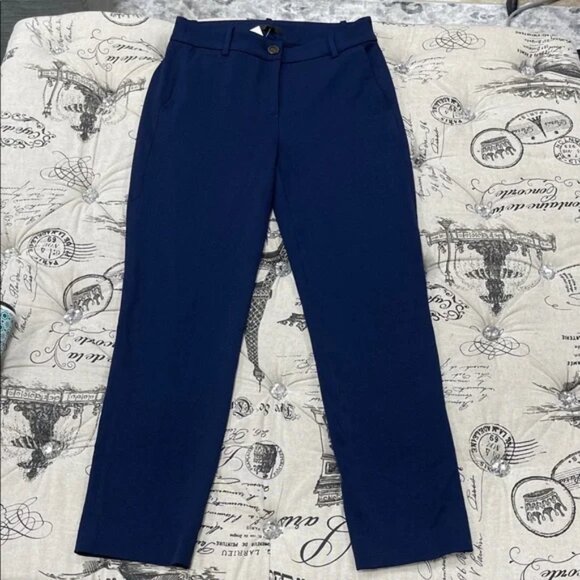 J. Crew Navy Women's Trousers - Picture 1 of 13